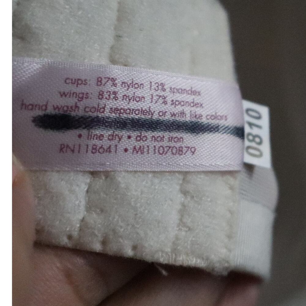 Cacique Lane Bryant White Full Coverage Bra Size 44C - Picture 5 of 6